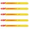 L�mina serra tico tico 100 mm bimetal multiuso 05 pe�as - BU418 