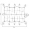 El�stico para bagageiro tipo aranha 70 x 90 cm - 43781001