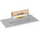 Desempenadeira em a�o dentada  255 x 120 mm