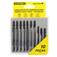 L�mina serra tico-tico 6/21 mm para madeira e metal 5 pe�as - BOM-5156 