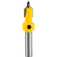 Fresa com dentes de v�dea/metal duro para cabe�a c�nica 10 mm