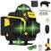 N�vel a laser verde a bateria 16 linhas 25 m com kit de acess�rios - BOM-6213
