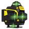 N�vel a laser verde a bateria 16 linhas 25 m com kit de acess�rios - BOM-6213
