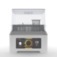 Lava-lou�as port�til semiautom�tica 8 programas 3L branca - LLP04-2.0  110V
