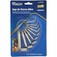 Jogo de chave allen 1,5 a 10 mm com 10 pe�as