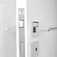 Protetor adesivo anti-impacto quadrado 12,7 mm com 12 unidades