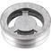 Polia de alum�nio 2 canais perfil B 150 mm sem furo - 6684220150
