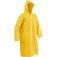 Capa de chuva em PVC laminado sem forro amarela GG